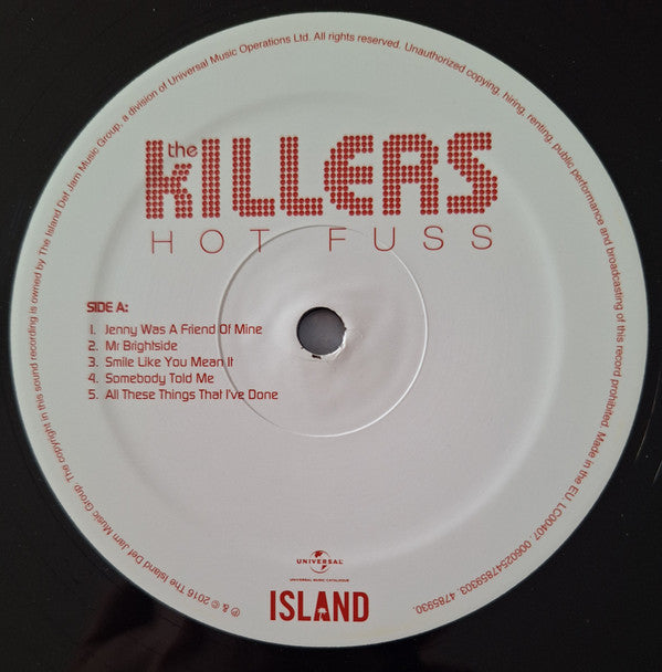 The Killers ~ Hot Fuss (Vinyl) - Djungel & Jazz