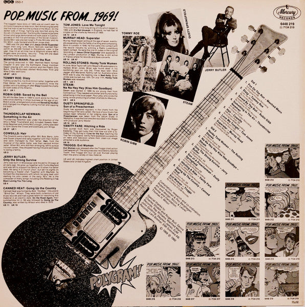 Various ~ Pop Music From 1969 (Vinyl) - Djungel & Jazz