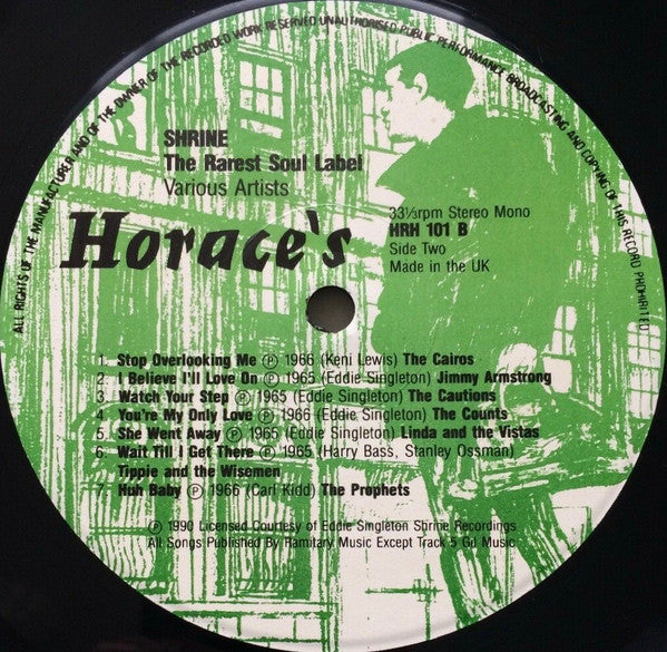 Various ~ Shrine (The Rarest Soul Label) (Vinyl) - Djungel & Jazz