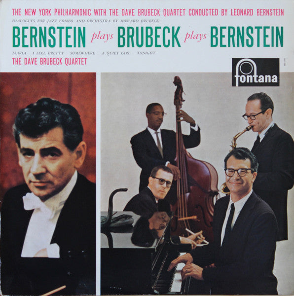 The Dave Brubeck Quartet ~ Bernstein Plays Brubeck Plays Bernstein (Vinyl) - Djungel & Jazz