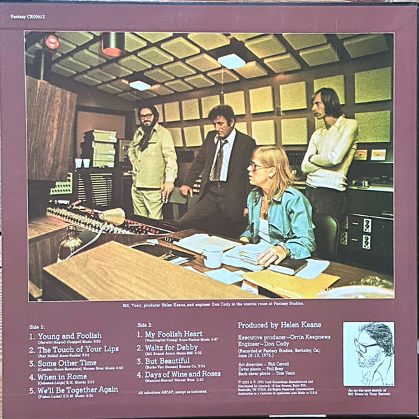 Tony Bennett, Bill Evans ~ The Tony Bennett/Bill Evans Album (Vinyl) - Djungel & Jazz