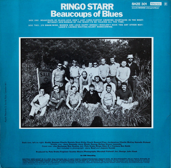 Ringo Starr ~ Beaucoups Of Blues (Vinyl) - Djungel & Jazz