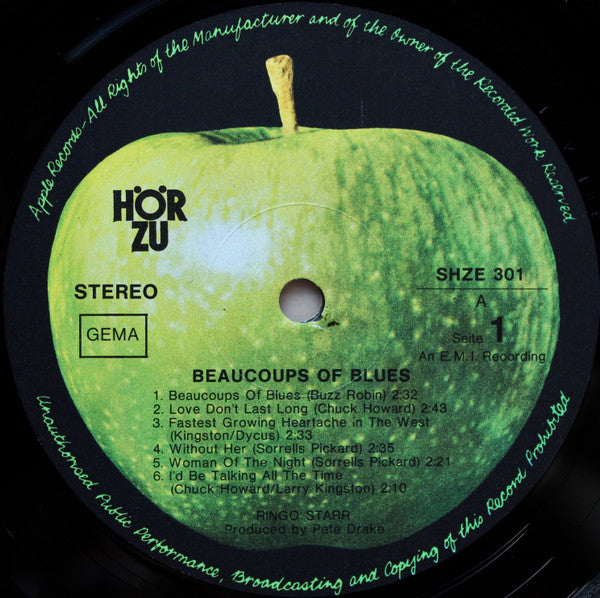 Ringo Starr ~ Beaucoups Of Blues (Vinyl) - Djungel & Jazz