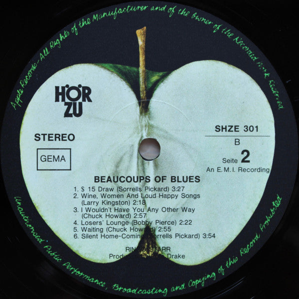 Ringo Starr ~ Beaucoups Of Blues (Vinyl) - Djungel & Jazz