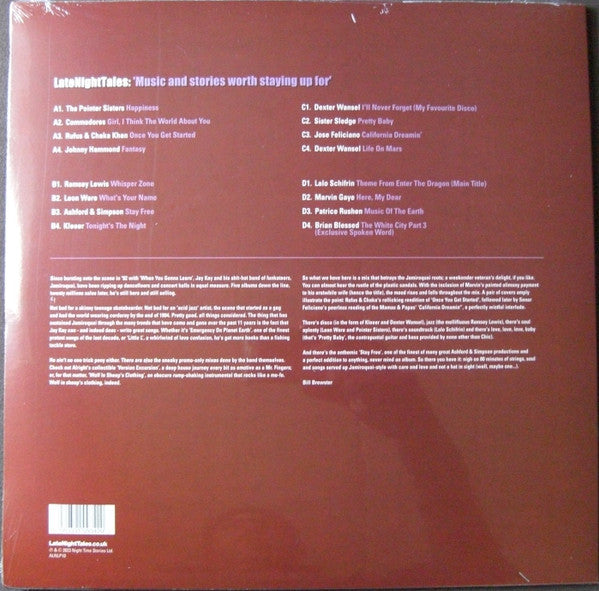 Jamiroquai ~ LateNightTales (Vinyl) - Djungel & Jazz