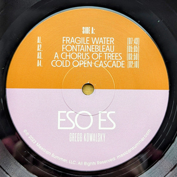 Gregg Kowalsky ~ Eso Es (Vinyl) - Djungel & Jazz
