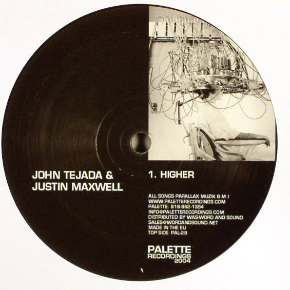 John Tejada & Justin Maxwell ~ Higher (Vinyl) - Djungel & Jazz