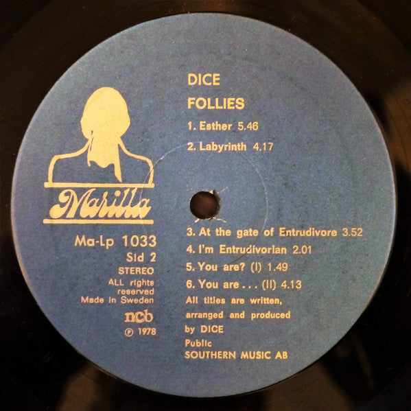 Dice (9) : Dice (LP, Album)