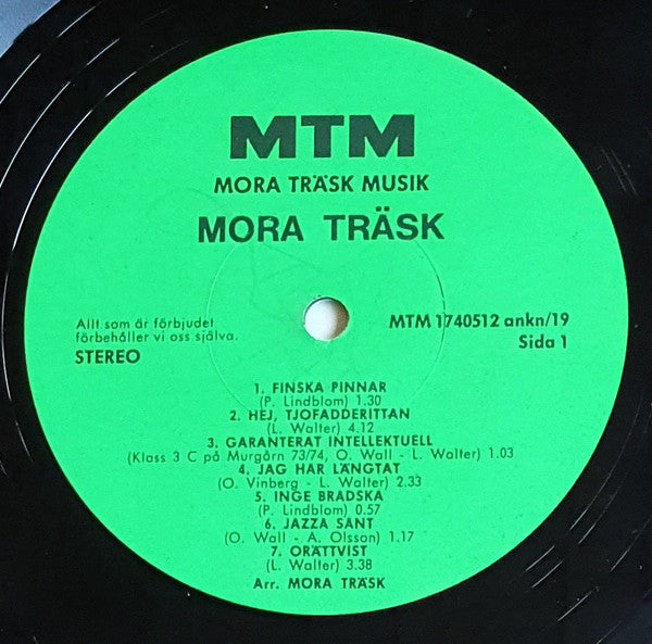 Mora Träsk : Mora Träsk (LP, Album)
