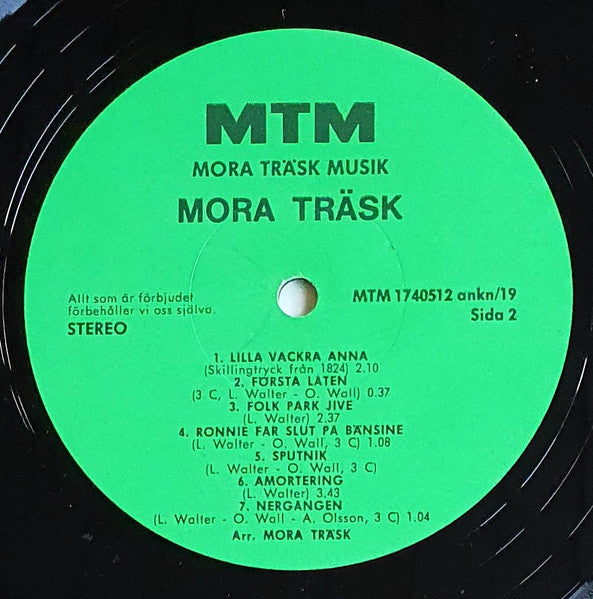 Mora Träsk : Mora Träsk (LP, Album)
