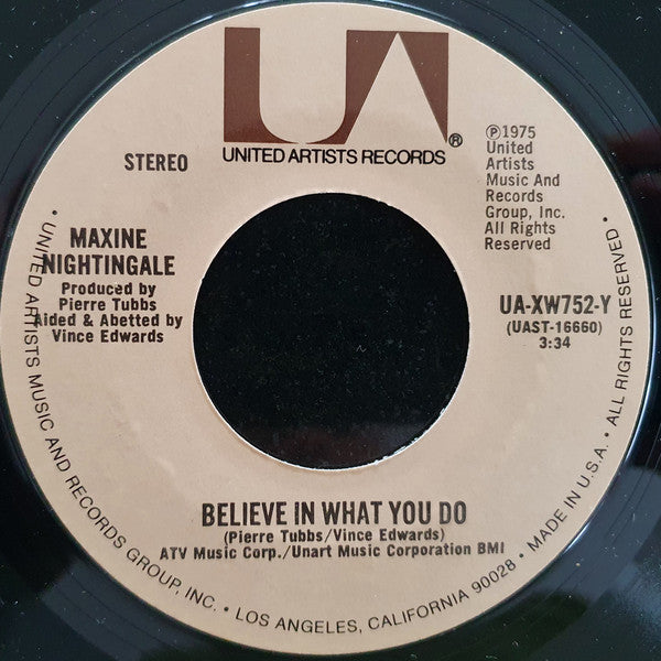 Maxine Nightingale ~ Right Back Where We Started From (Vinyl) - Djungel & Jazz