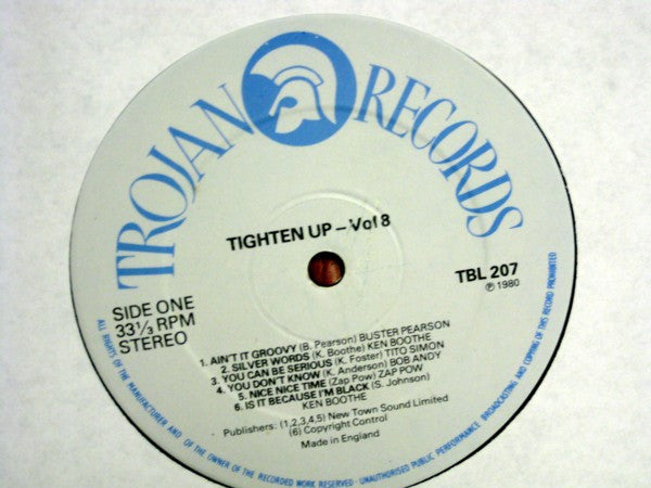 Various : Tighten Up Volume 8 (LP, Comp, RE)