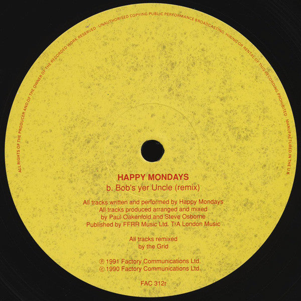Happy Mondays ~ Loose Fix (Vinyl) - Djungel & Jazz