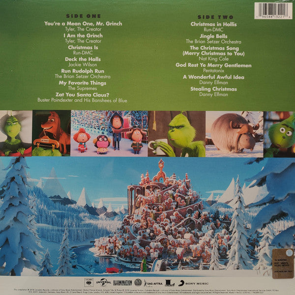 Various : Dr. Seuss' The Grinch (Original Motion Picture Soundtrack) (LP, Album, RP)