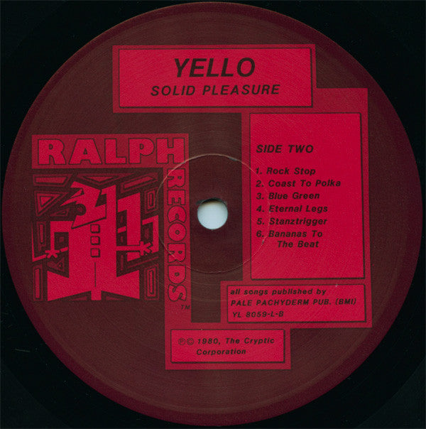Yello ~ Solid Pleasure (Vinyl) - Djungel & Jazz