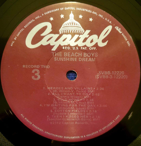 The Beach Boys ~ Sunshine Dream (Vinyl) - Djungel & Jazz