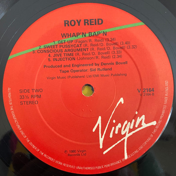 Roy Samuel Reid : Whap'n Bap'n (LP, Album)