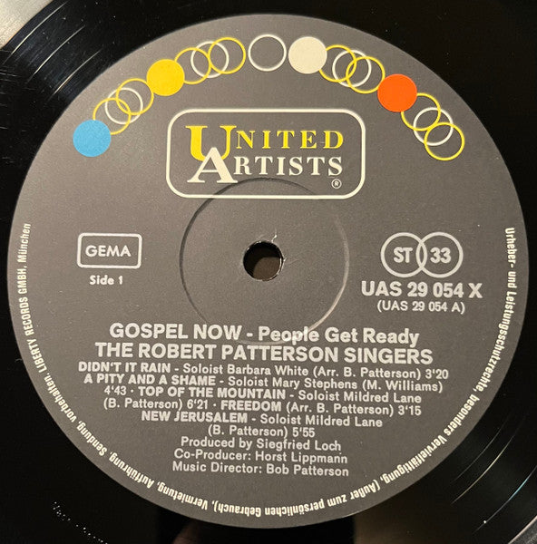 The Robert Patterson Singers ~ Gospel Now - People Get Ready (Vinyl) - Djungel & Jazz