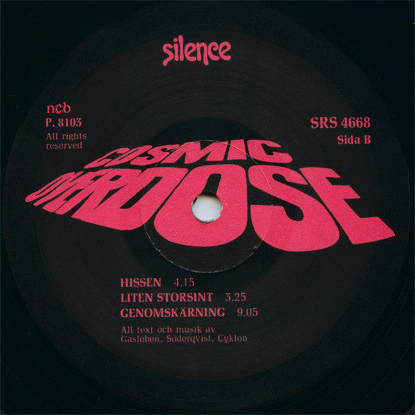 Cosmic Overdose ~ 4668 (Vinyl) - Djungel & Jazz