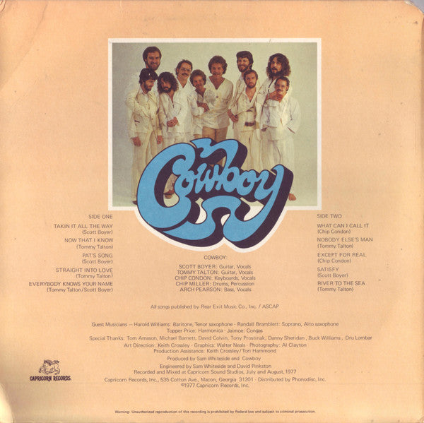 Cowboy ~ Cowboy (Vinyl) - Djungel & Jazz