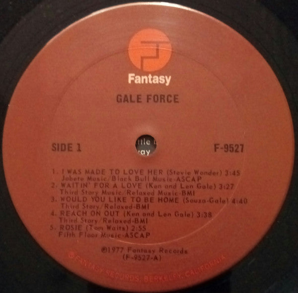 Gale Force (2) : Gale Force (LP, Album)