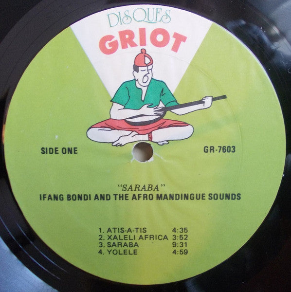 Ifang Bondi ~ "Saraba" (Vinyl) - Djungel & Jazz