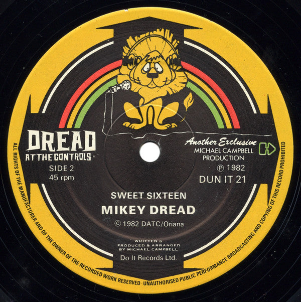 Mikey Dread : Rocky Road (12")