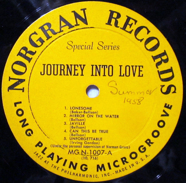 Louis Bellson ~ Journey Into Love (Vinyl) - Djungel & Jazz