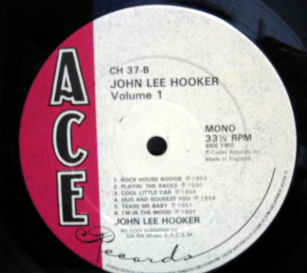 John Lee Hooker ~ Volume One (Vinyl) - Djungel & Jazz