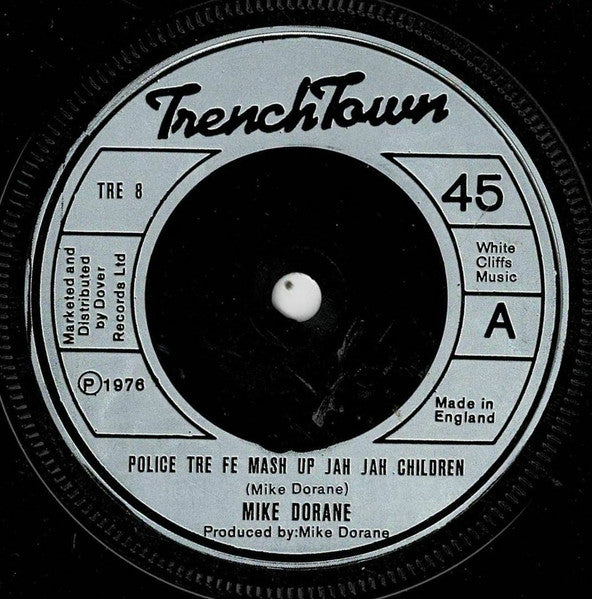 Mike Dorane : Police Tre Fe Mash Up Jah Jah Children (7")
