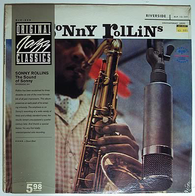 Sonny Rollins : The Sound Of Sonny (LP, Album, Mono, RE)