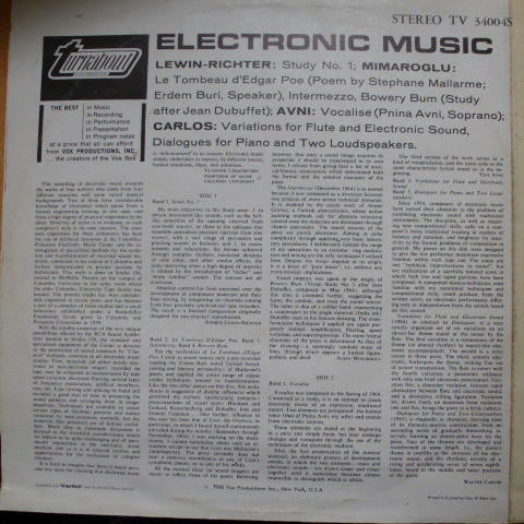 Various : Electronic Music (LP, Album)