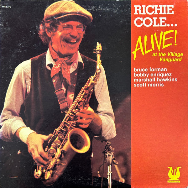 Richie Cole ~ Alive! At The Village Vanguard (Vinyl) - Djungel & Jazz