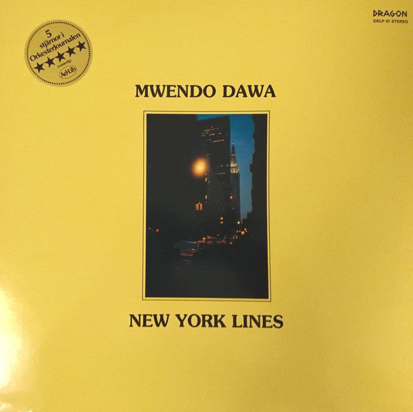 Mwendo Dawa ~ New York Lines (Vinyl) - Djungel & Jazz