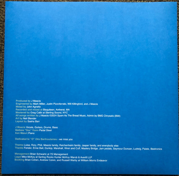 J Mascis ~ What Do We Do Now (Vinyl) - Djungel & Jazz