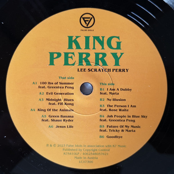 Lee Scratch Perry* : King Perry (LP, Album)