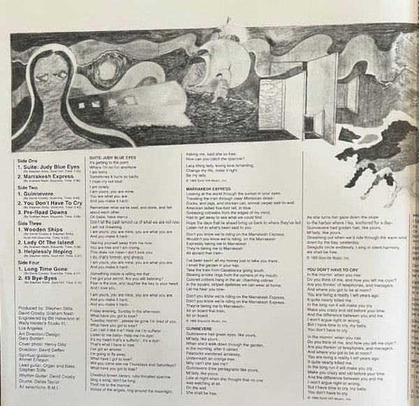 Crosby, Stills & Nash ~ Crosby, Stills & Nash (Vinyl) - Djungel & Jazz