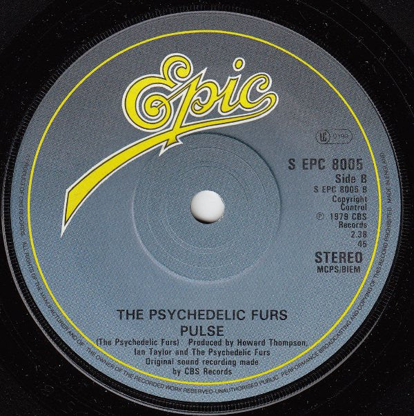 The Psychedelic Furs ~ We Love You (Vinyl) - Djungel & Jazz