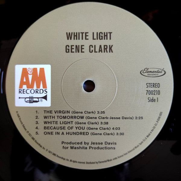 Gene Clark ~ White Light (Vinyl) - Djungel & Jazz