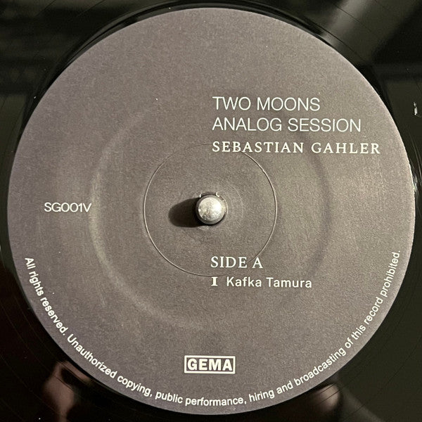 Sebastian Gahler ~ Two Moons Analog Session (Vinyl) - Djungel & Jazz
