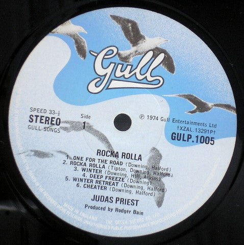 Judas Priest : Rocka Rolla (LP, Album, Sec)