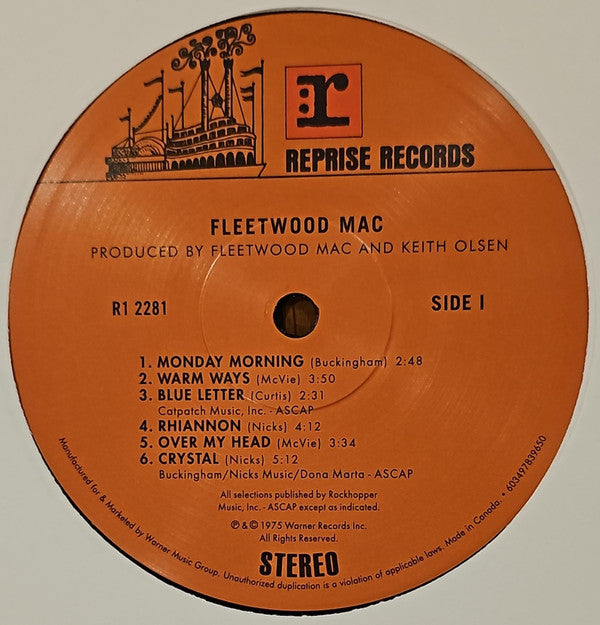 Fleetwood Mac ~ Fleetwood Mac (Vinyl) - Djungel & Jazz