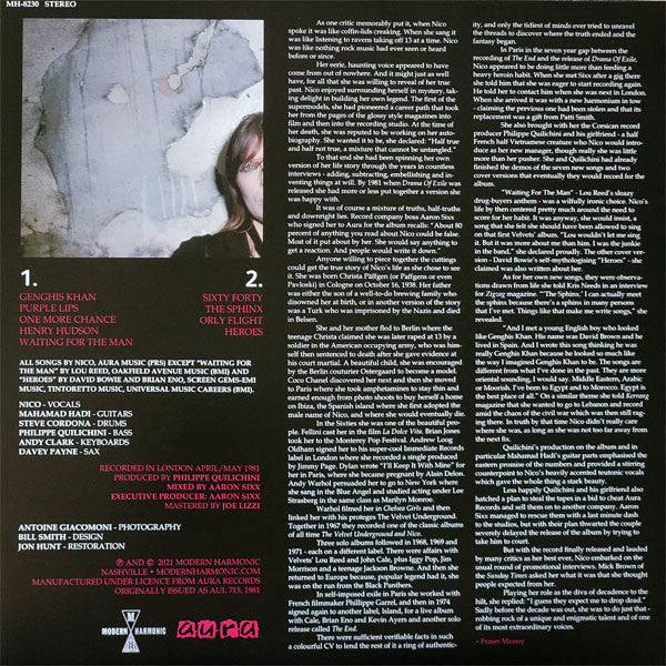 Nico ~ Drama Of Exile (Vinyl) - Djungel & Jazz