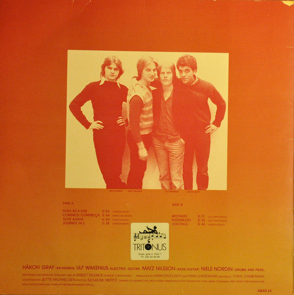 Hawk On Flight ~ Hawk On Flight (Vinyl) - Djungel & Jazz