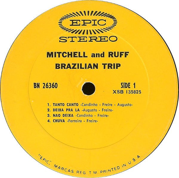 The Mitchell-Ruff Duo : Brazilian Trip (LP, Album)