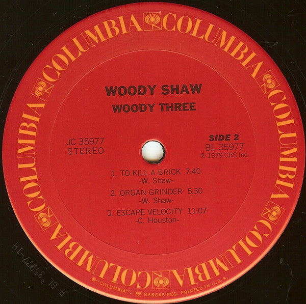 Woody Shaw ~ Woody Three (Vinyl) - Djungel & Jazz