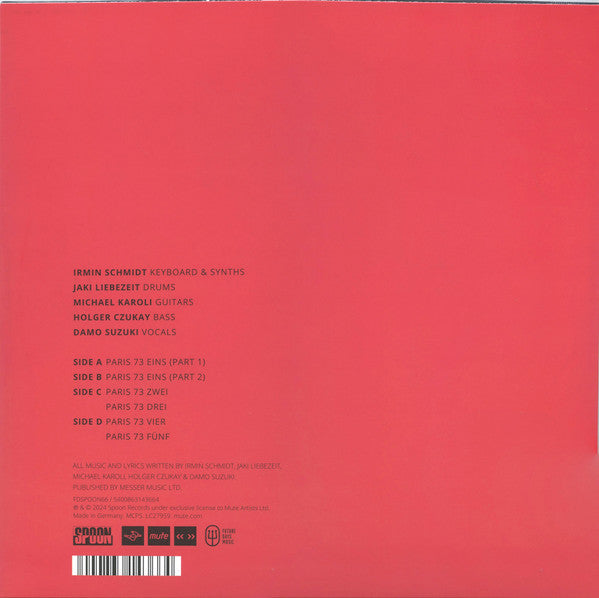 Can ~ Live In Paris 1973 (Vinyl) - Djungel & Jazz