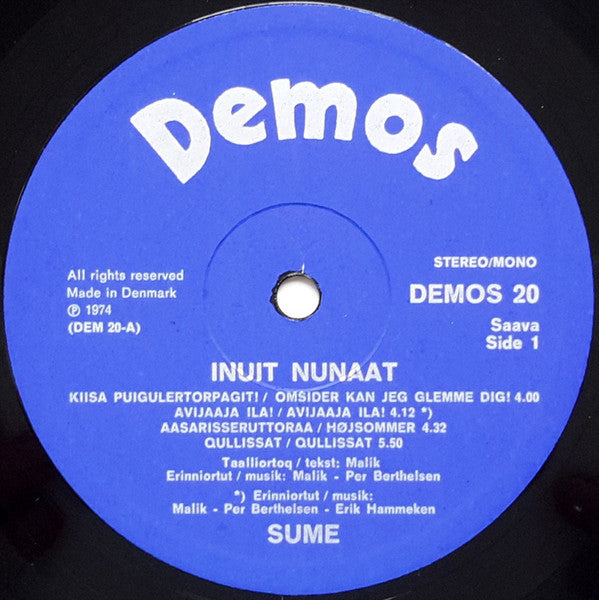 Sume : Inuit Nunaat (LP, Album)