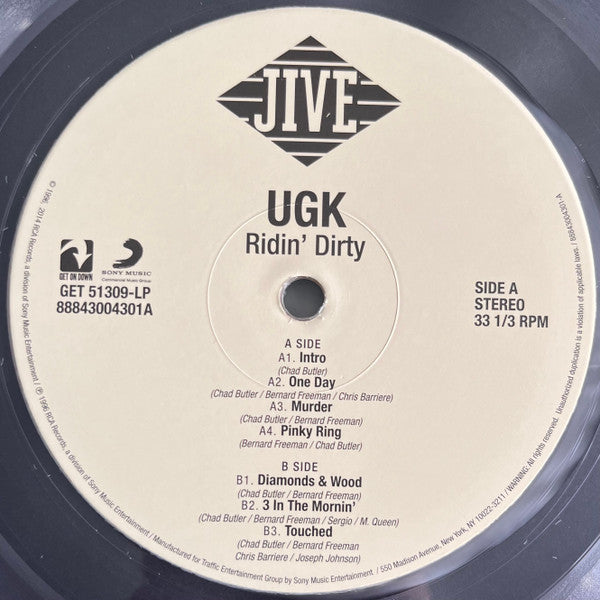 UGK ~ Ridin' Dirty (Vinyl) - Djungel & Jazz