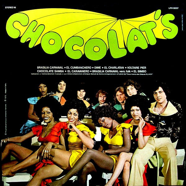 Chocolat's ~ Brasilia Carnaval (Vinyl) - Djungel & Jazz
